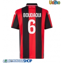 Maglie da calcio OGC Nice Hicham Boudaoui #6 Prima Maglia 2025-26 Manica Corta